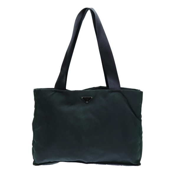 PRADA Tote Bag Nylon Green Auth 72777 - Picture 13 of 16
